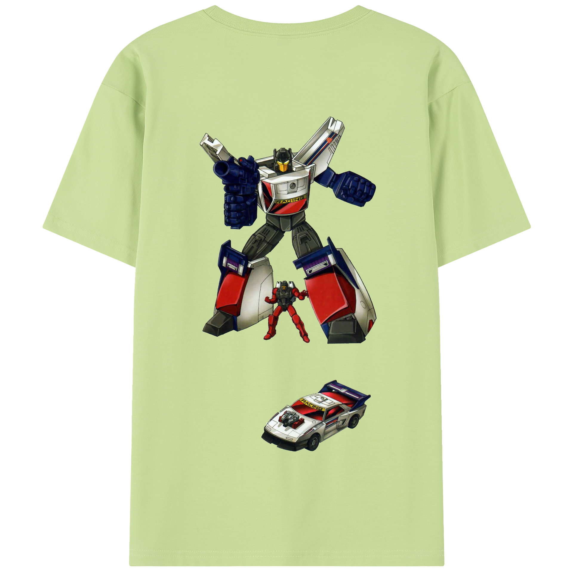 （画像用）  綿100％半袖Tシャツ（背面プリント）